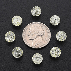 Прозрачных бусин акриловые треск MACR-S373-66-N01