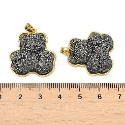 Подвески латуни cmолы&nbsp;KK-C158-04A-G