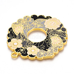 Подвески из эмалированного сплава с гальванопокрытием ENAM-N056-394-G