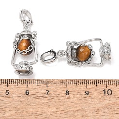 Natürlichen Tigerauge Anhänger&nbsp;GG-CBA0251-04P-08