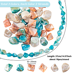 6 нитка 3-х цветов&nbsp;SHEL-PH0001-60