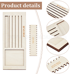 Деревянные доски для намотки ниток TOOL-WH0155-50