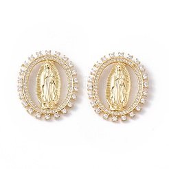 Покрытие стойки латунь микропаве прозрачные подвески из кубического циркония&nbsp;ZIRC-C040-11G