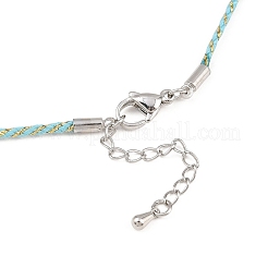 Изготовление ожерелья из плетеного нейлонового шнура толщиной 2 мм&nbsp;MAK-A019-02P