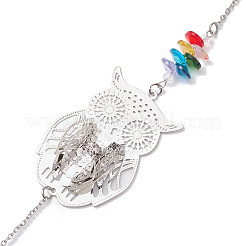 Латунные полые подвесные украшения&nbsp;HJEW-JM01929-04