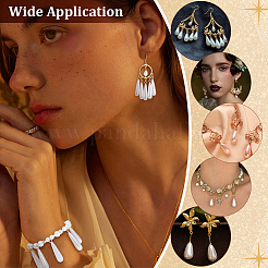 60 шт. 2-х цветные подвески из АБС-пластика с имитацией жемчуга&nbsp;FIND-PH0028-40