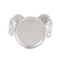 Componenti dell'anello del bracciale in acciaio inossidabile 304 a forma di conchiglia&nbsp;SA-CBA098D-03P-D