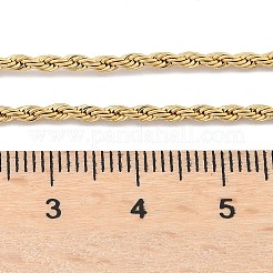 Ожерелья из цепочек-веревок из нержавеющей стали 304&nbsp;X-NJEW-F226-03G-02