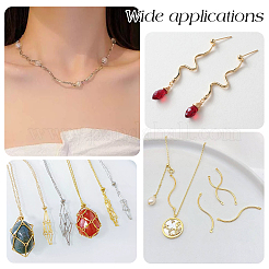 60 шт. 2-х цветные латунные соединительные подвески&nbsp;FIND-PH0021-02