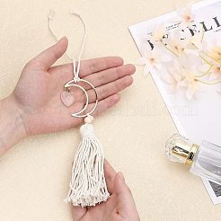 Подвеска в виде сердца из натурального розового кварца&nbsp;HJEW-WH0043-20B