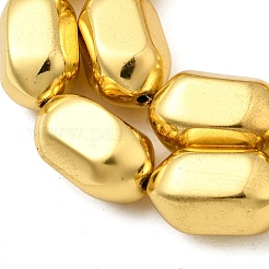 Стеклянные бусины с гальваническим покрытием &nbsp;EGLA-F166-17