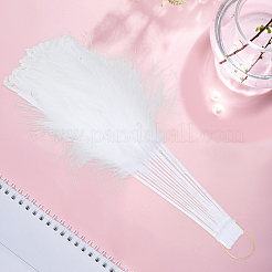 Дизайн веера из смолы и перьев&nbsp;AJEW-WH20064-50A