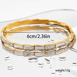 201 браслет из нержавеющей стали на шарнирах для женщин&nbsp;YQ8735-3