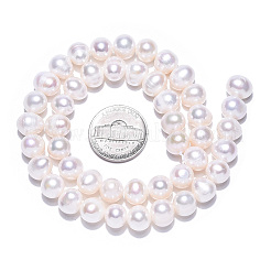 Нити из натурального культивированного пресноводного жемчуга PEAR-N013-08F