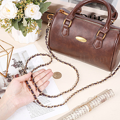 1 шт. цепные ручки для сумок из искусственной кожи и алюминия&nbsp;AJEW-CL0001-27D