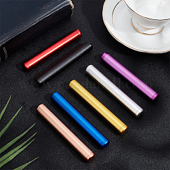 7 шт. 7-цветный переносной контейнер из алюминиевого сплава AJEW-AN0007-38