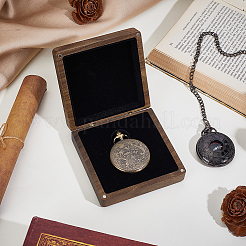 Деревянные памятные монетницы AJEW-WH0596-030A-01