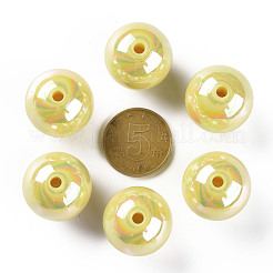 Непрозрачные акриловые бусины&nbsp;MACR-S370-D20mm-A10