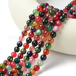 Природные Агат прядь&nbsp;G-G580-8mm-03