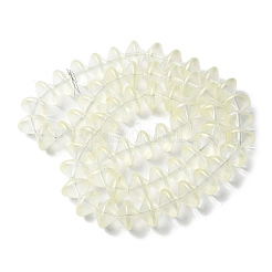 Стеклянные бусины с гальваническим покрытием &nbsp;EGLA-G038-01A-FR05