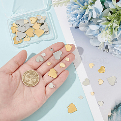 80 шт. 10 стиля подвесок из нержавеющей стали 304 и 201 STAS-WR0001-07