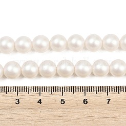 Vidrio esmerilado de perlas hebras de abalorios&nbsp;GLAA-A044-08A-01
