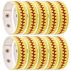 Браслет из 20 кожаного шнура с широким шнуром и кнопкой для мужчин и женщин GUQI-CL0001-01A