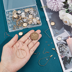 DIY Rohling Kuppel Ohrring Schmuckset&nbsp;DIY-UN0004-78