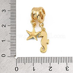 Pendentifs en laiton micro pavé de zircones cubiques transparentes&nbsp;CU-CBA30E8-06G