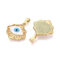 Подвески из нержавеющей стали 304 и эмали&nbsp;STAS-T072-81A-G