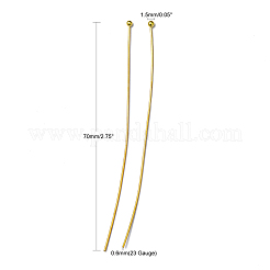 Контакты латунь шаровой головкой X-RP0.6x70mm-G