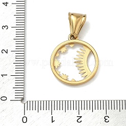 Pendentifs en acier inoxydable 304&nbsp;STAS-D225-10G