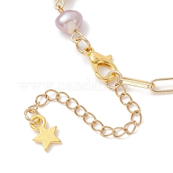 Латунные браслеты скрепки&nbsp;BJEW-JB13224