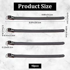 Кожаные ремни для багажных бирок AJEW-WH0248-459