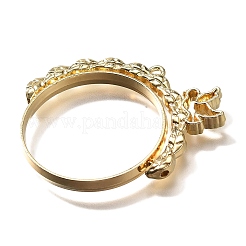 Pendentifs de lunette ouverte en alliage&nbsp;PALLOY-I223-03LG