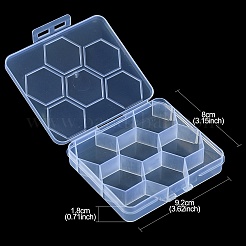 Прозрачные пластиковые бусины&nbsp;CON-YW0001-55