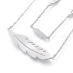 Многорядные браслеты из нержавеющей стали 304 BJEW-K219-10P