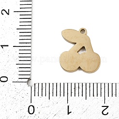 Breloques en émail en acier inoxydable 304&nbsp;LS-STAS-I338-01G-13