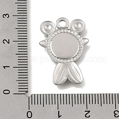 304ステンレスペンダント  エナメル  魚のチャーム  ステンレス鋼色  ミックスカラー  26x18x2mm  穴：2.5mm&nbsp;STAS-N108-87P
