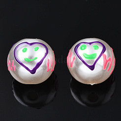 Абс пластиковые жемчужные бисера KY-N015-108