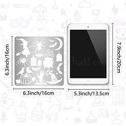 Трафареты для штампов из нержавеющей стали DIY-WH0238-044