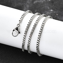 Устойчивые к потускнению венецианские цепи из хирургической нержавеющей стали 316 NJEW-JN01293-04