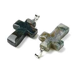 Naturali muschio pendenti agata&nbsp;GG-K002-11C