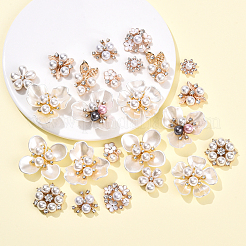 24 шт. 12 стиля сплава украшают использование для DIY сумки или аксессуаров для волос&nbsp;FIND-YW0009-59