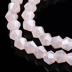 Perle imitazione giada vetro placca fili&nbsp;EGLA-A039-J2mm-A07