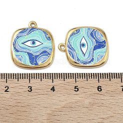 Подвески из нержавеющей стали 304 с эмалью&nbsp;STAS-K295-60G-01