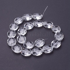 Стеклянные бусины GLAA-R196-24x20mm-01