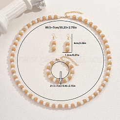 Круглые железные и пластиковые искусственные жемчужины в ближневосточном стиле DK3182
