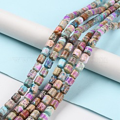 Натуральные имперские нитки из яшмы G-M401-C02