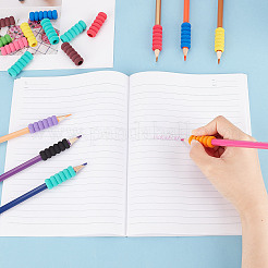 30шт. 10-цветный держатель для карандашей из вспененного eva AJEW-GF0006-31A